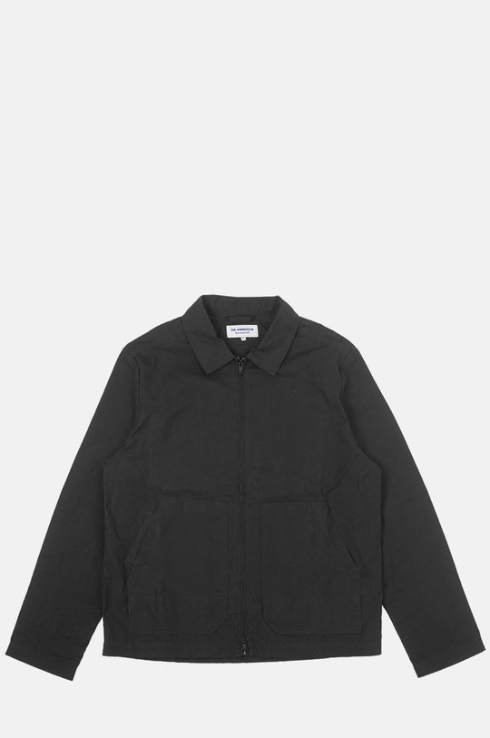 Wolfe Wax Cotton Jacket Black