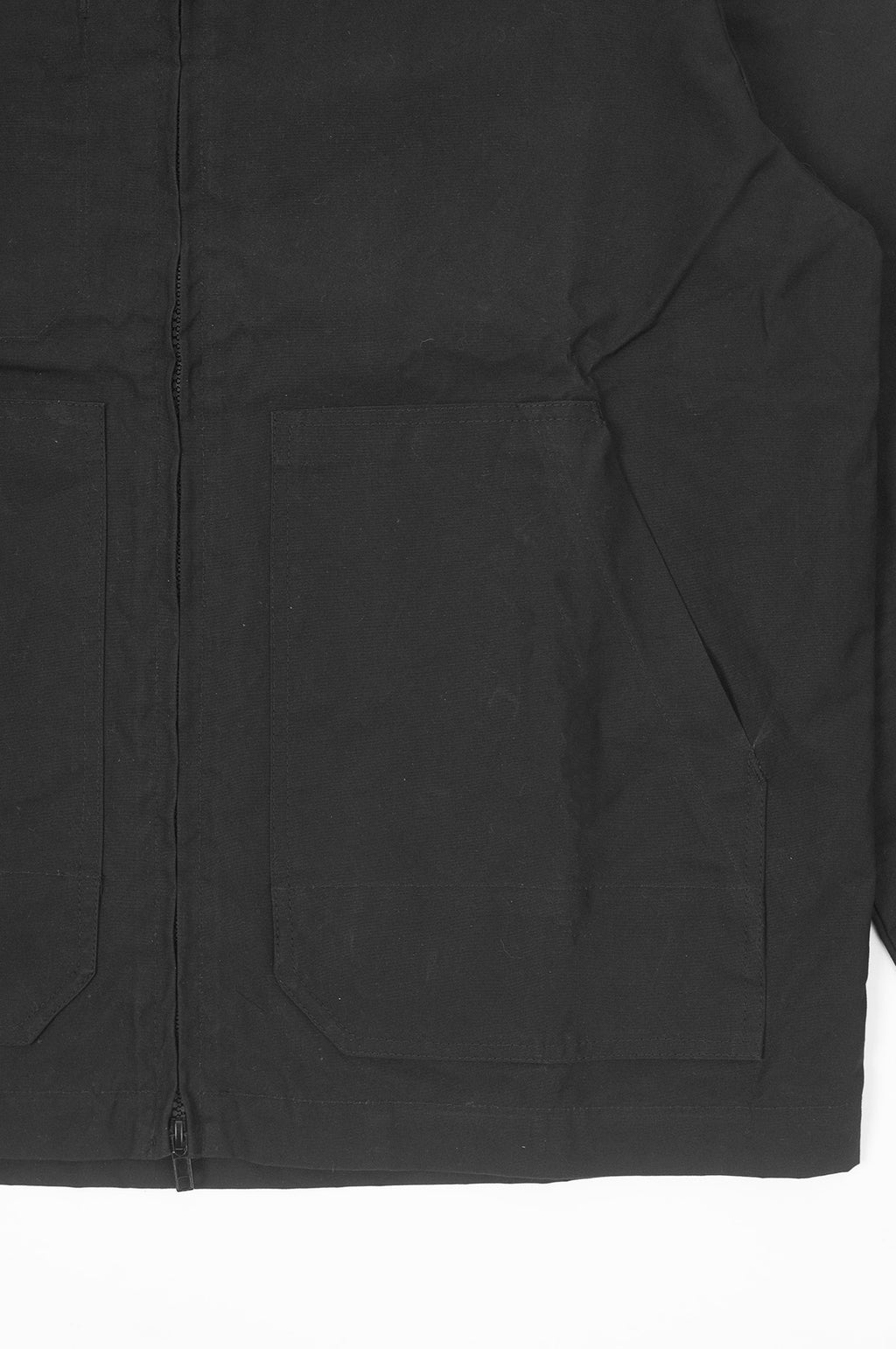 Wolfe Wax Cotton Jacket Black