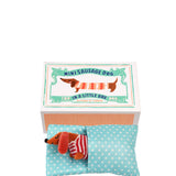Mini Sausage Dog In A Little Box