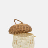 Rattan Mushroom House Basket