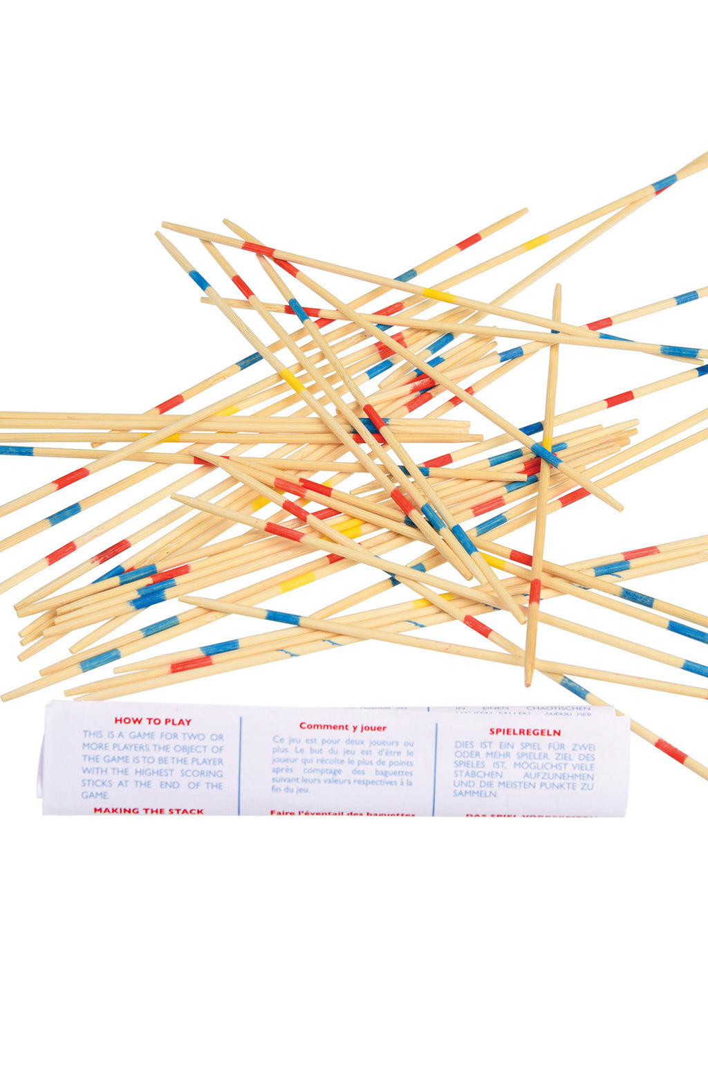 Wooden Pick Up Sticks Game