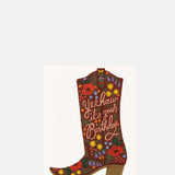 Rifle Paper Co Birthday Boot Card.
