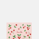 Rifle Paper Co Cherries Thank you Card.