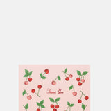 Rifle Paper Co Cherries Thank you Card.