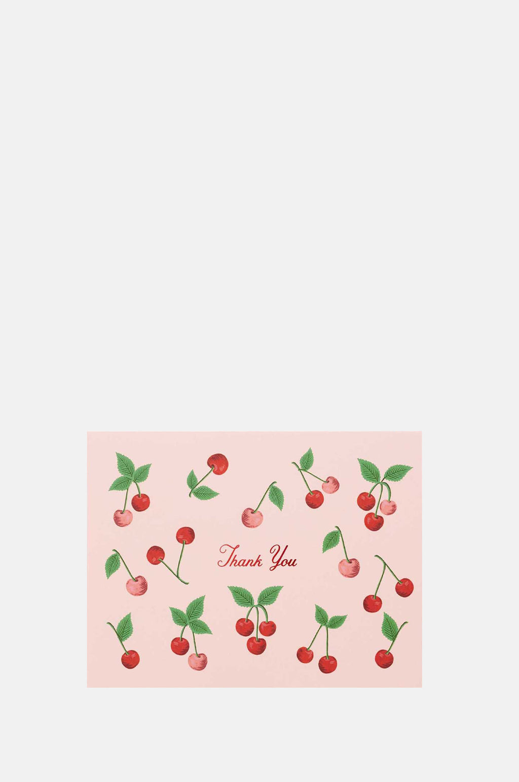 Rifle Paper Co Cherries Thank you Card.