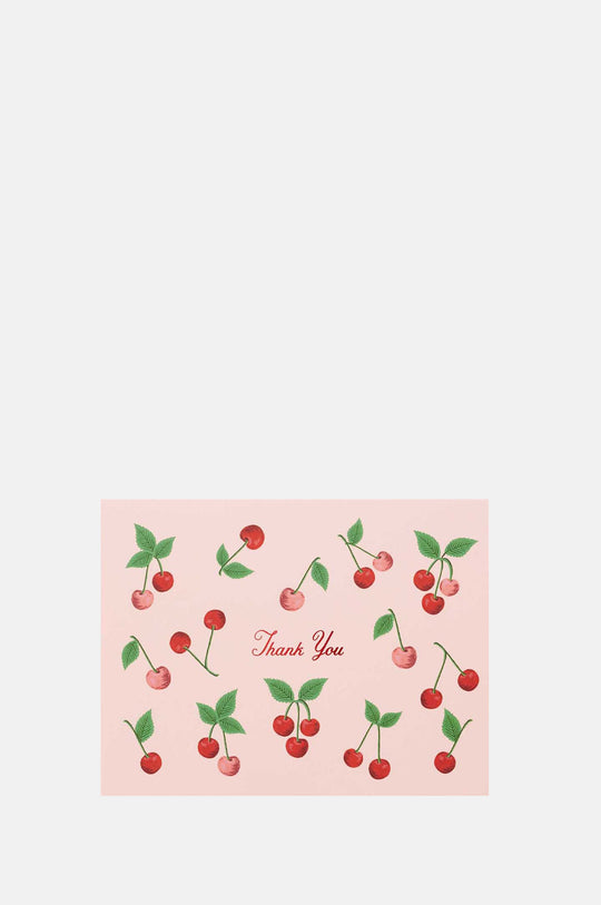 Cherries Thank You Card