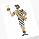 Strongman Birthday Card