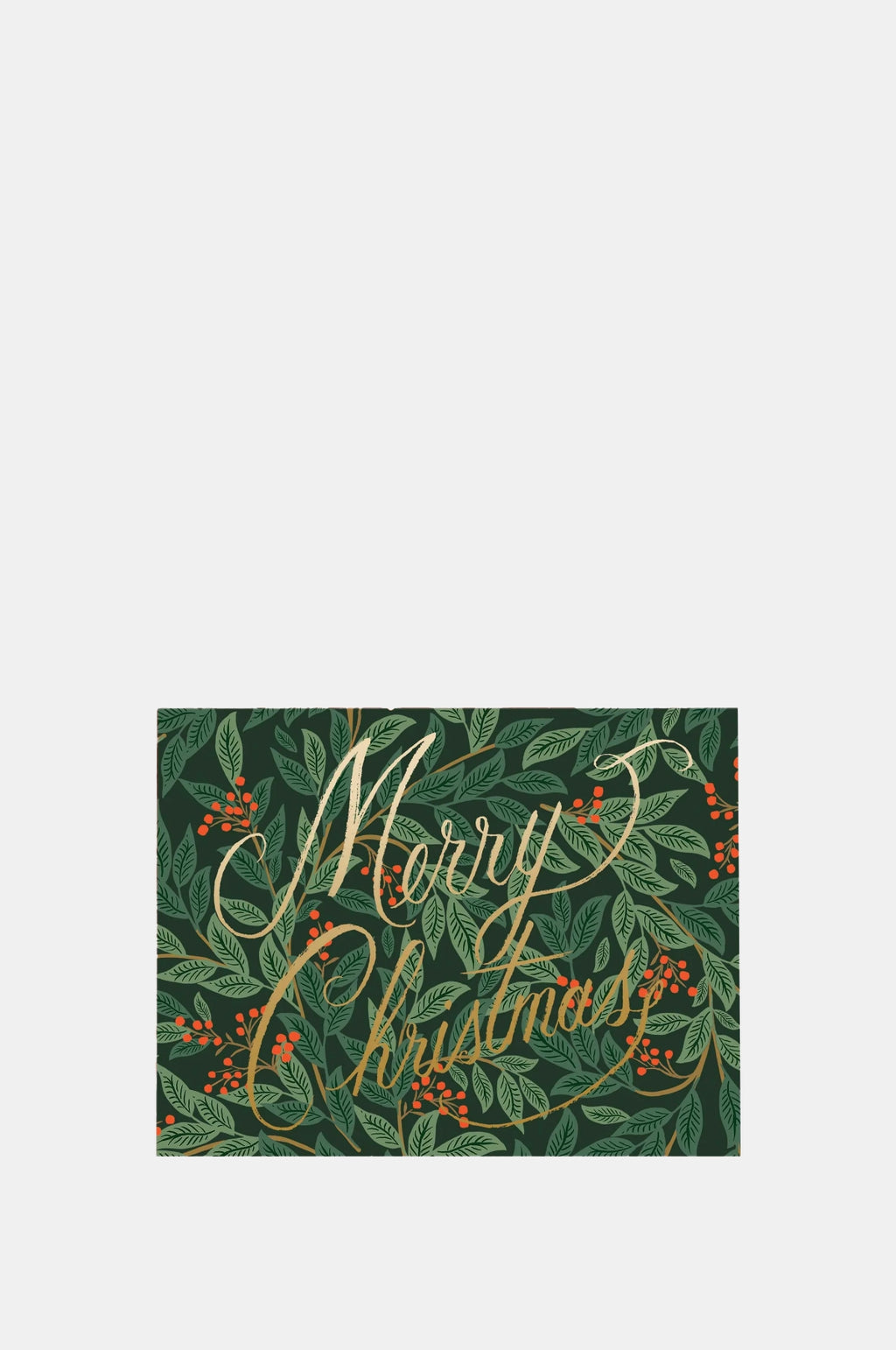 Rifle Paper Co Willowberry Christmas Card.