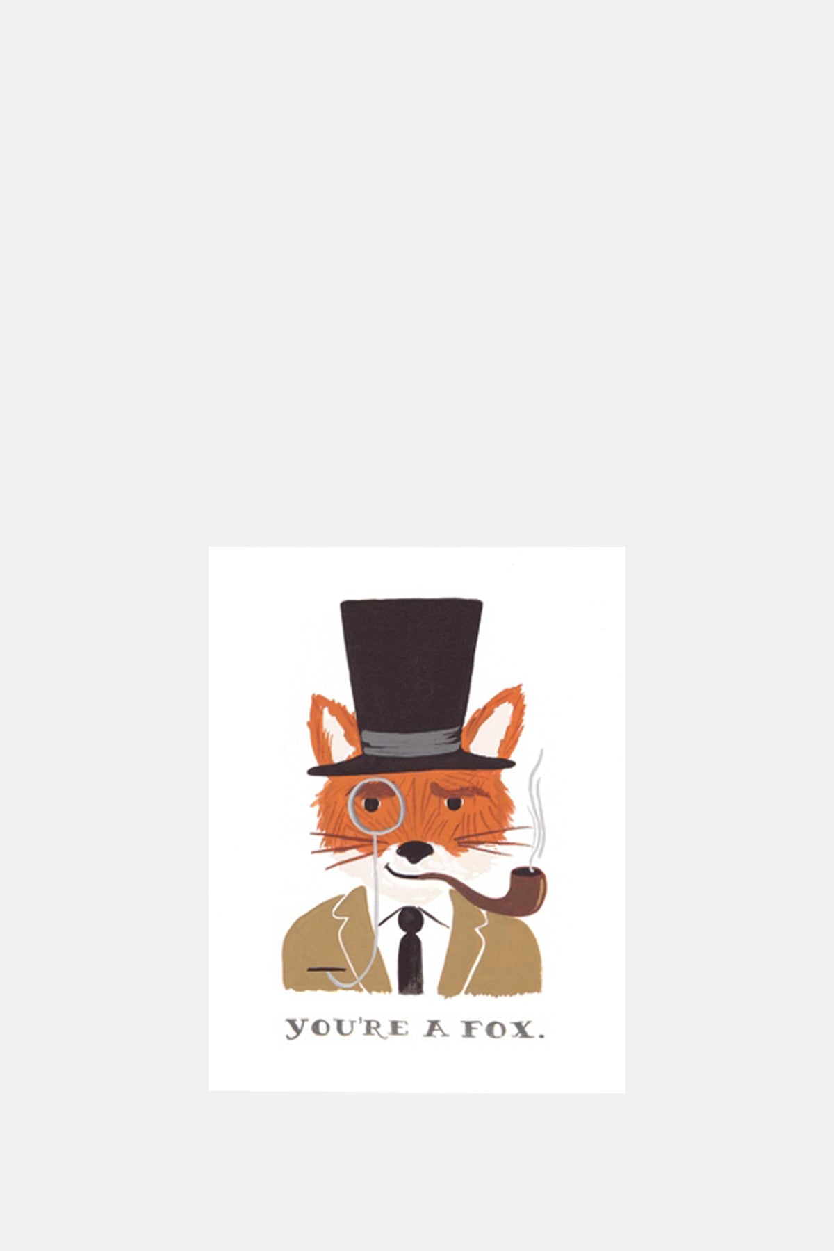 Rifle Paper Co You're a Fox Card.