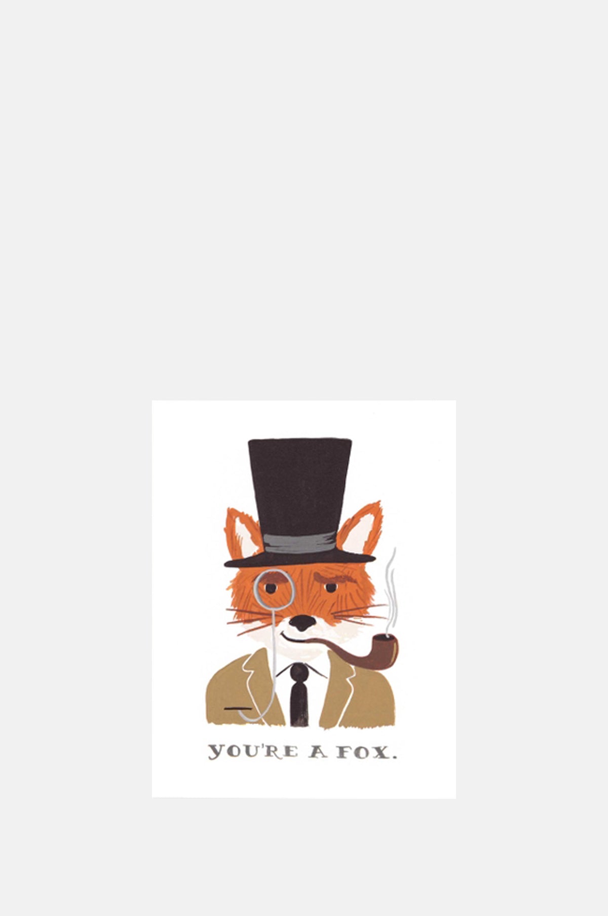Rifle Paper Co You're a Fox Card.