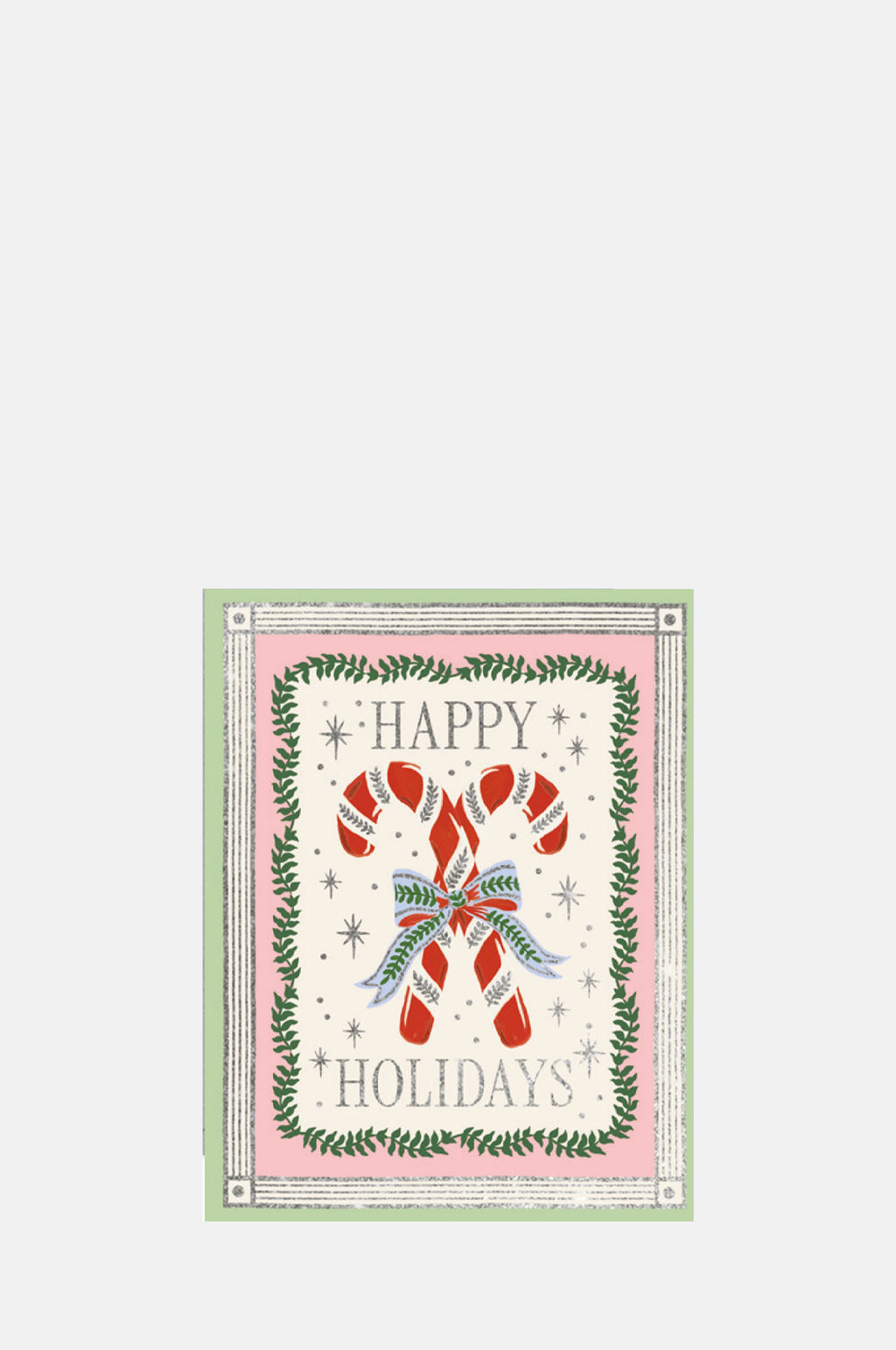 Rifle Paper Co Candy Cane Card.