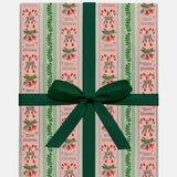 Candy Cane Stripe Wrap Roll