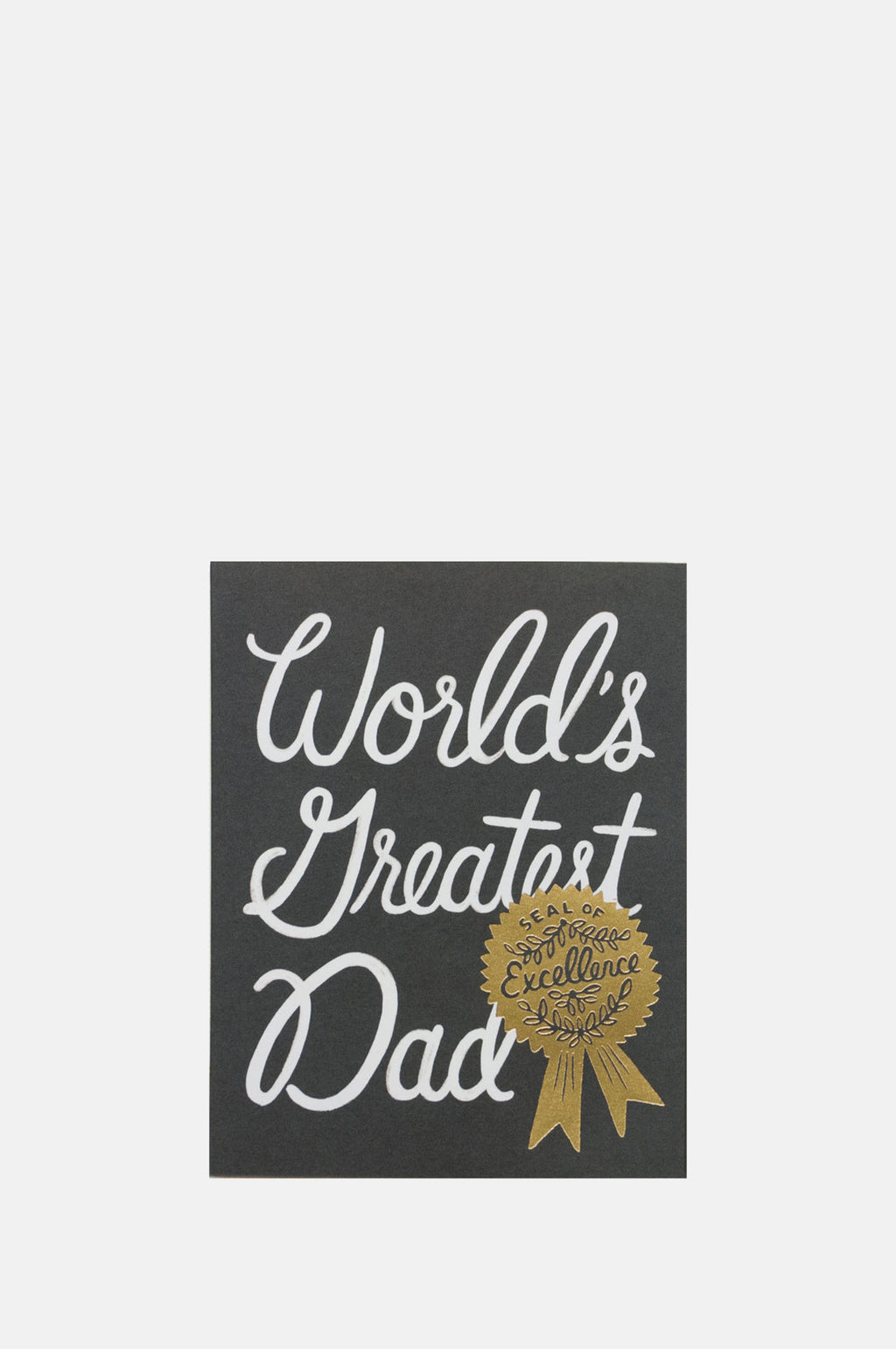 Rifle Paper Co Worlds Greatest Dad Card.