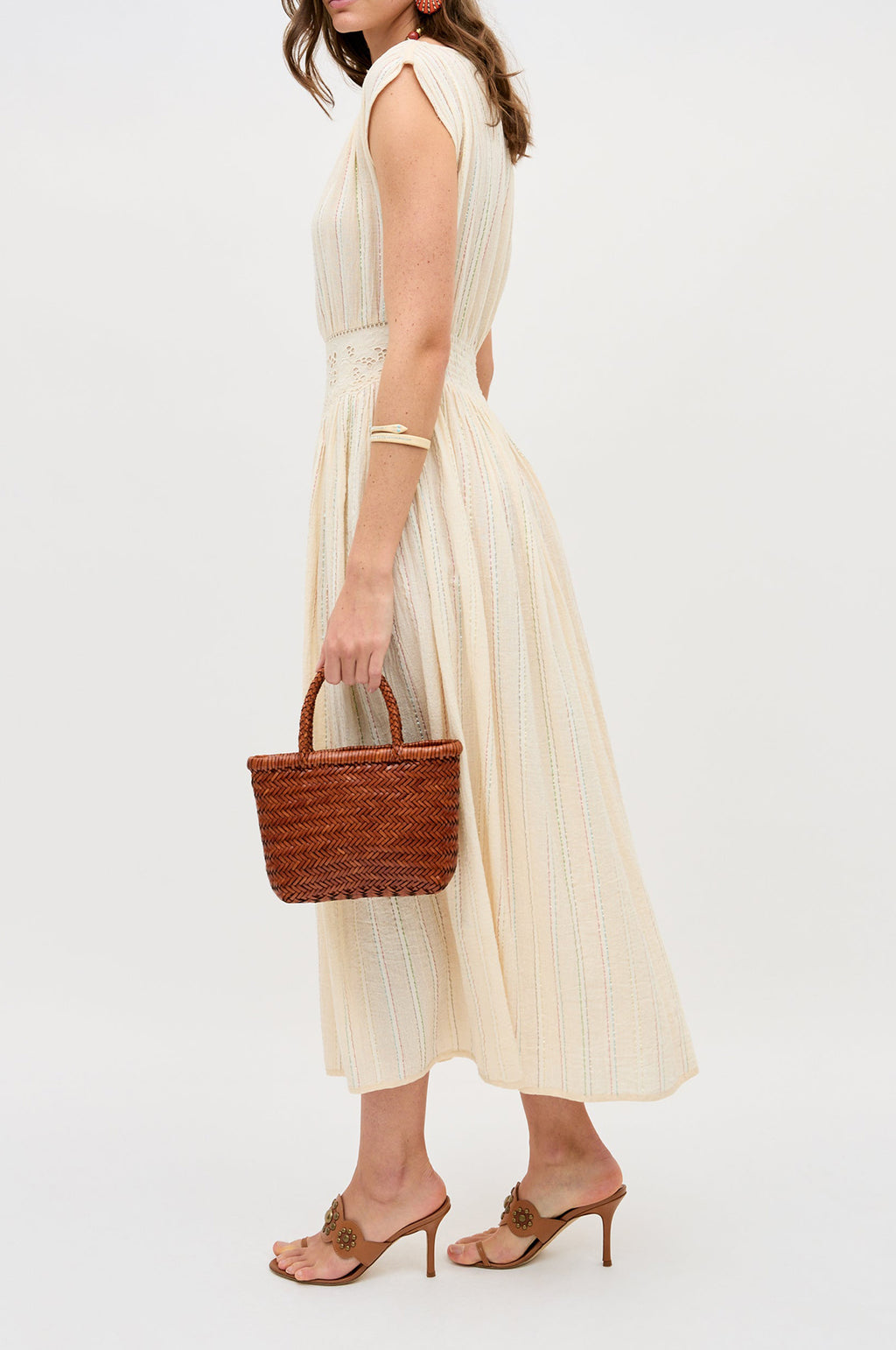 Alayah Dress Sienna Lace Embroidery Cream