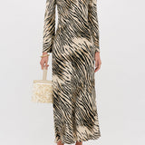 Amal Dress Cooper Tiger Beige