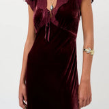 Amari Dress Bordeaux