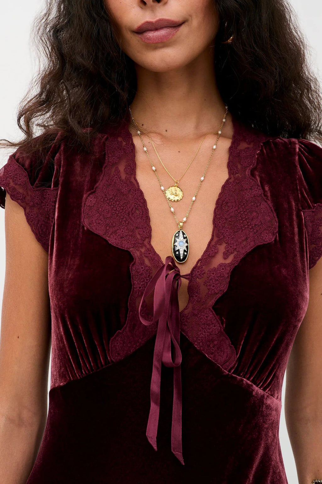 Amari Dress Bordeaux