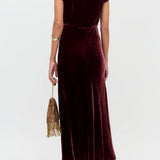 Amari Dress Bordeaux