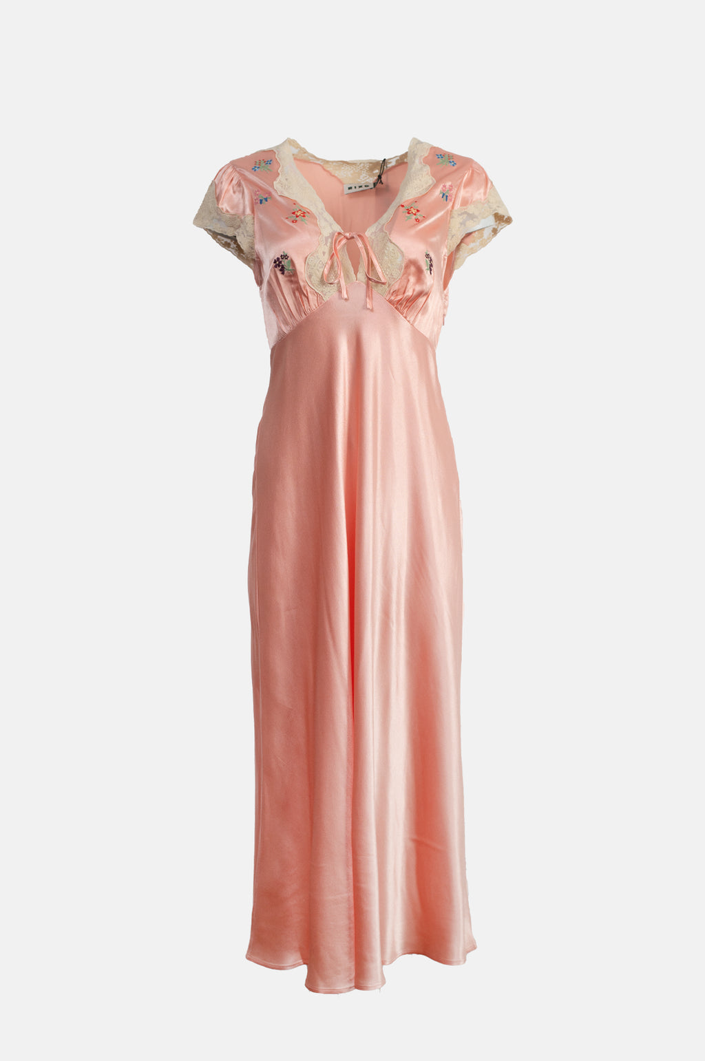 Rixo Amari Dress Peach – The Hambledon