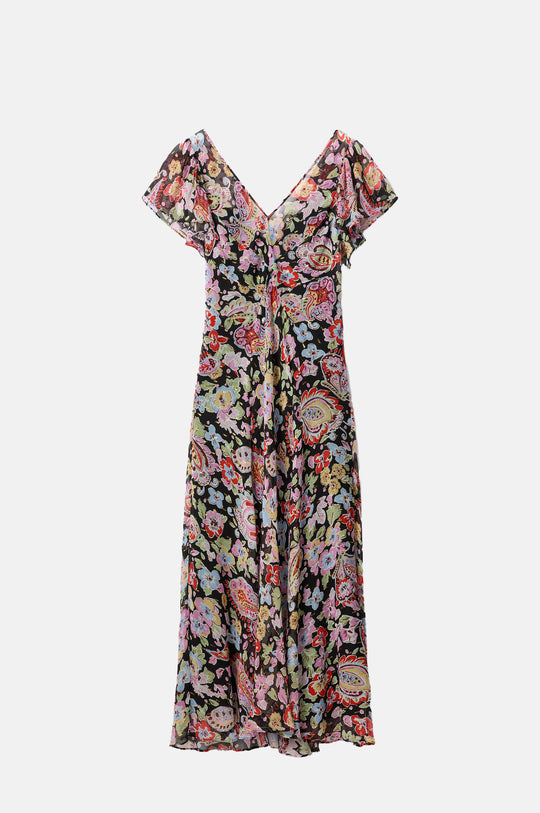 Bexley Dress Cara Floral Black