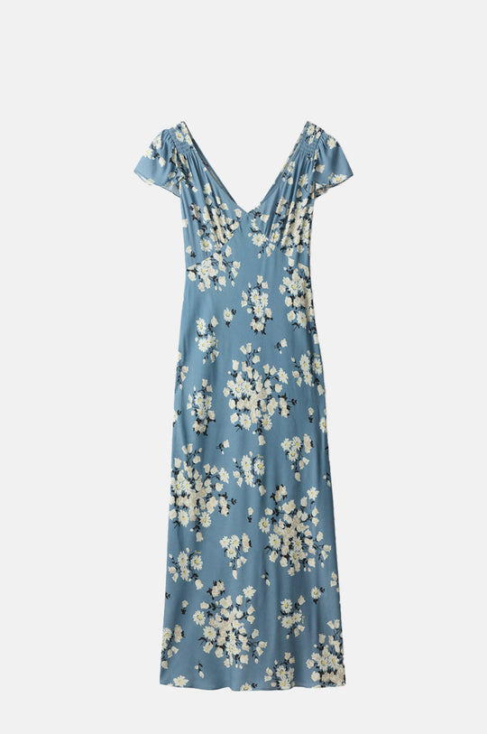 Cathy Dress Chelsea Amelia Bouquet Blue