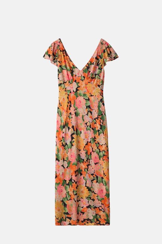 Cathy Dress Chelsea Floral Black