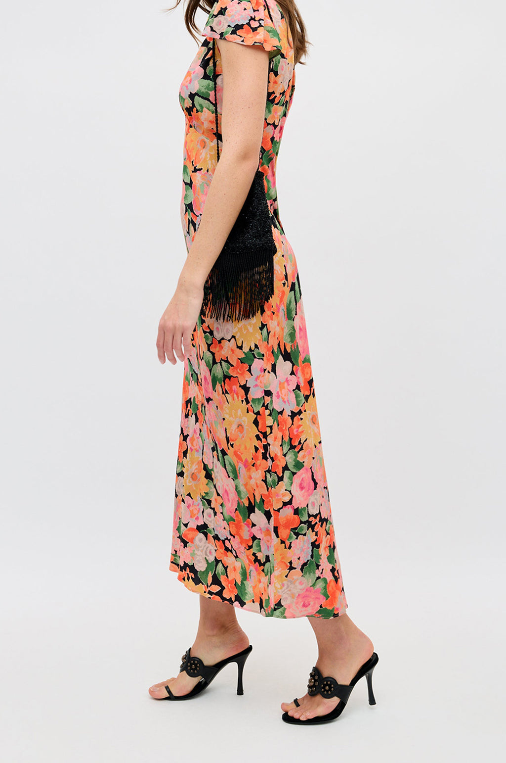 Cathy Dress Chelsea Floral Black