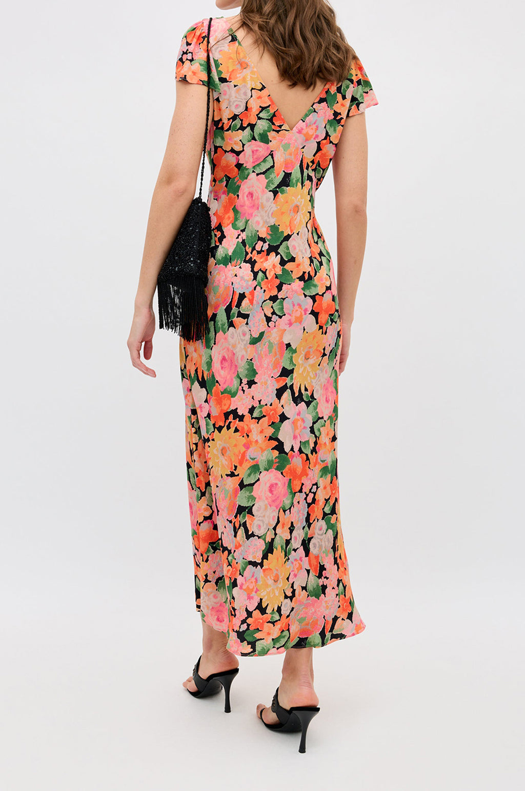 Cathy Dress Chelsea Floral Black