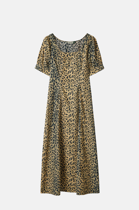 Kathleen Dress Nina Leopard Brown