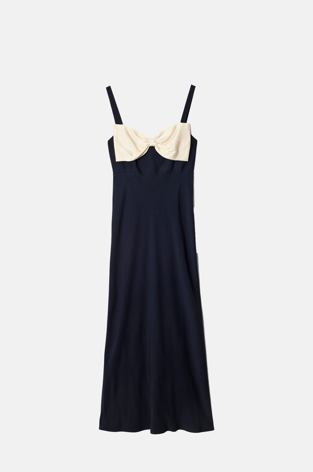 Rixo Melisse Dress Deep Navy.