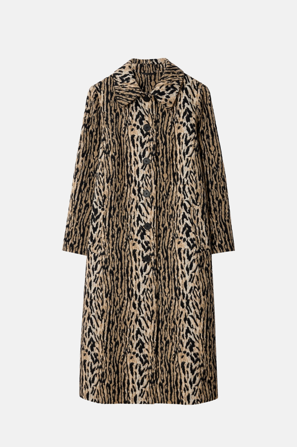 RIXO Milly Outerwear Bohemia Leopard.
