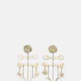 Rixo Shay Earrings Gold.