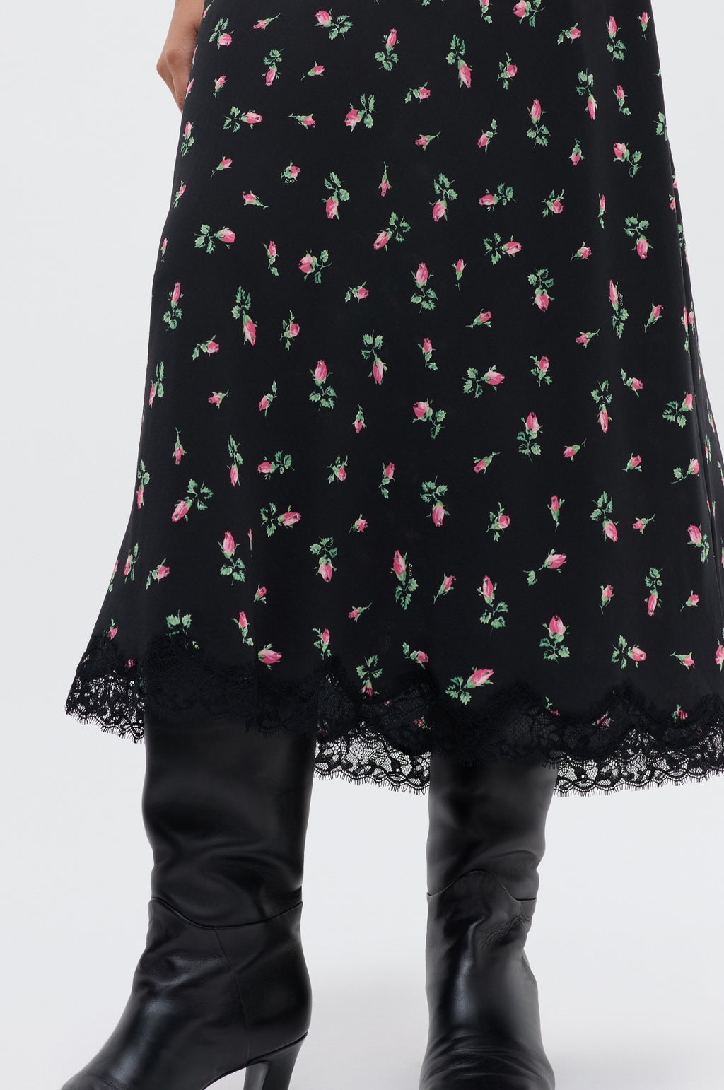 Stassie Skirt Sienna Bud Black