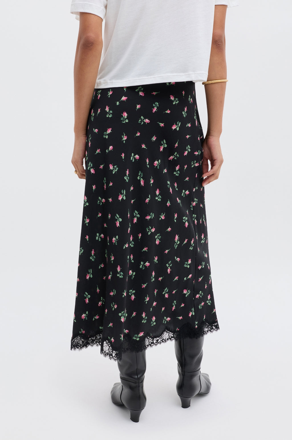 Stassie Skirt Sienna Bud Black