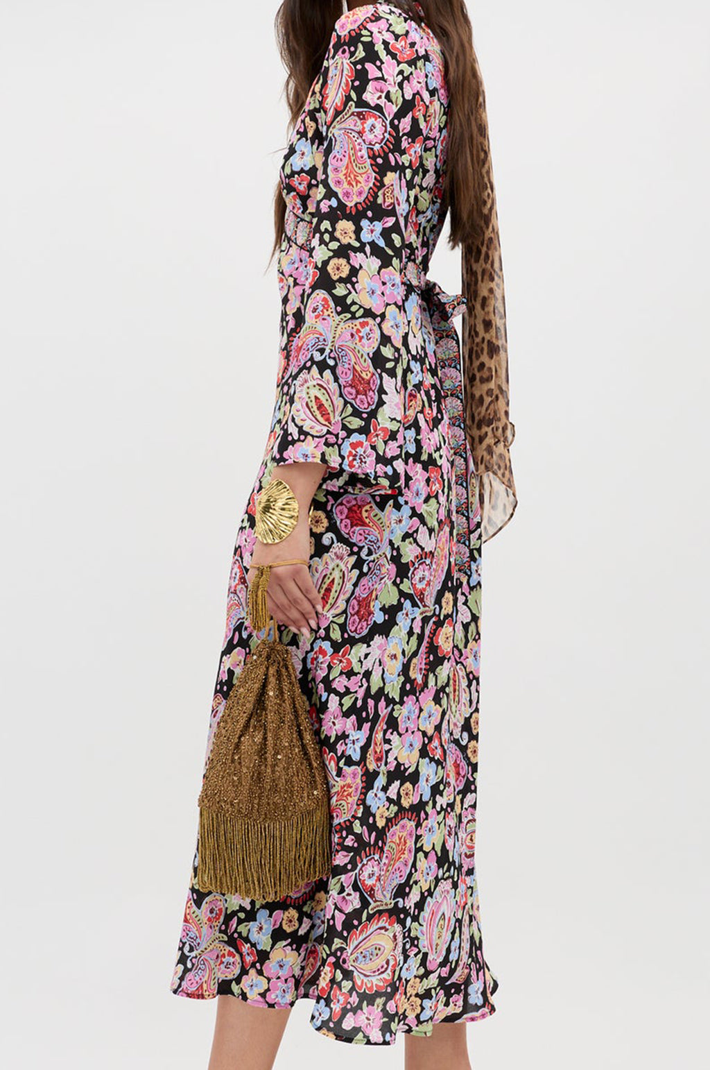 Tania Dress Cara Floral Black