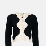 Rixo Tassia Cardigan Black.