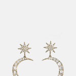 Rixo Theresa Earrings Gold.