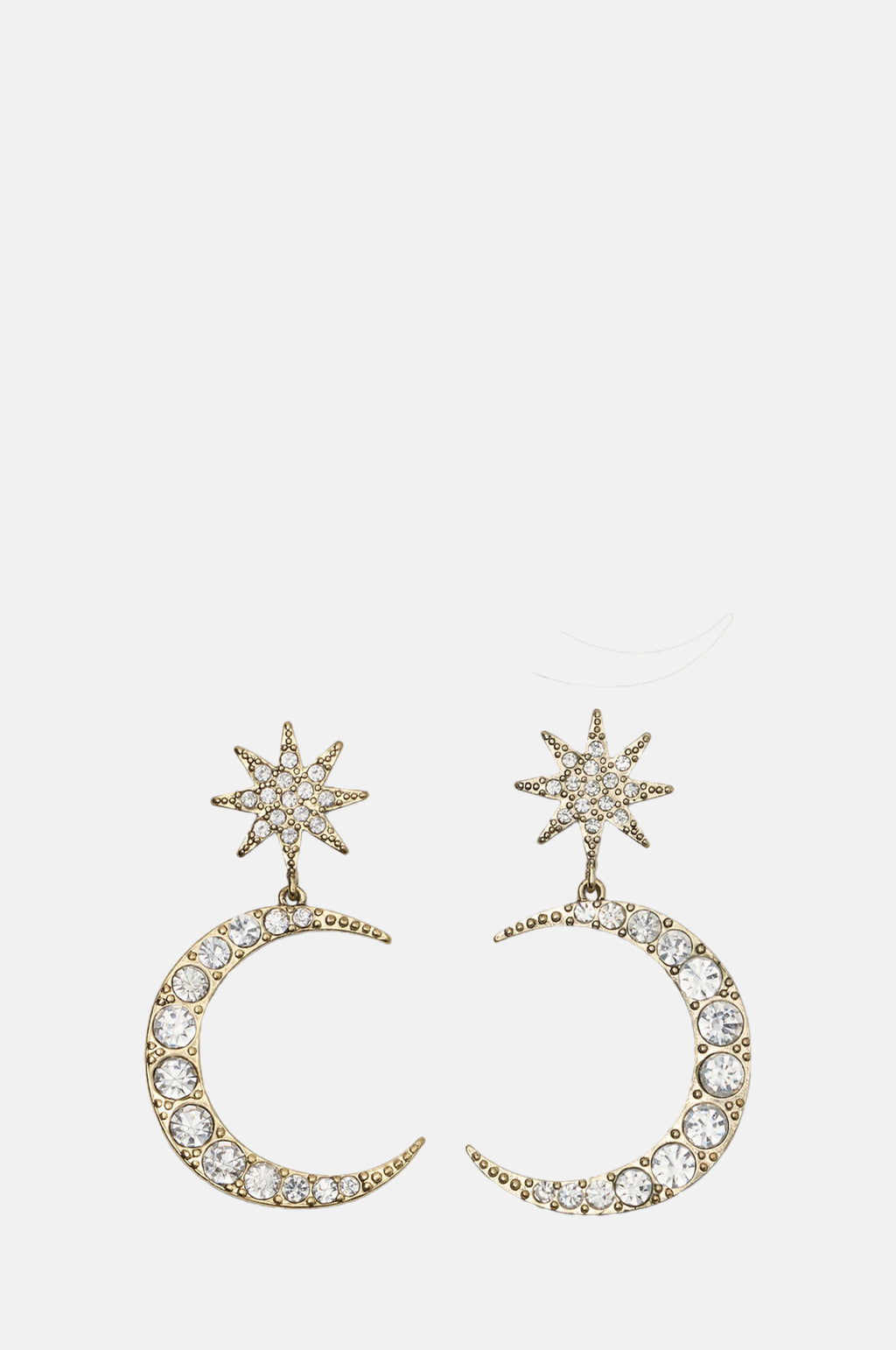 Rixo Theresa Earrings Gold.