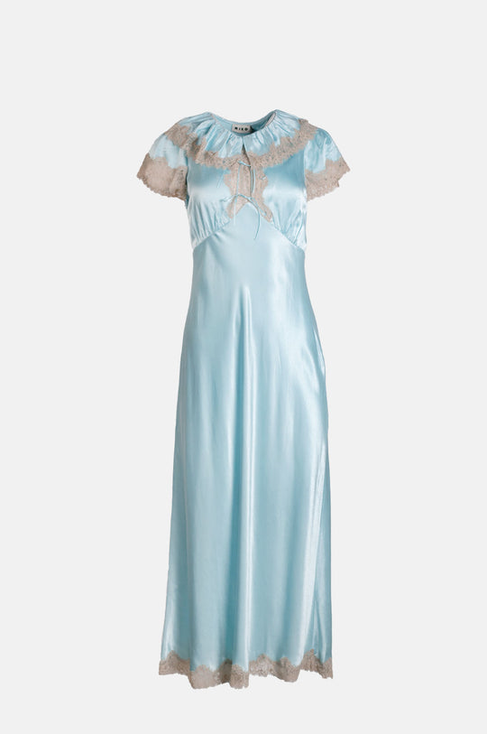 Viviene Dress Aqua Blue
