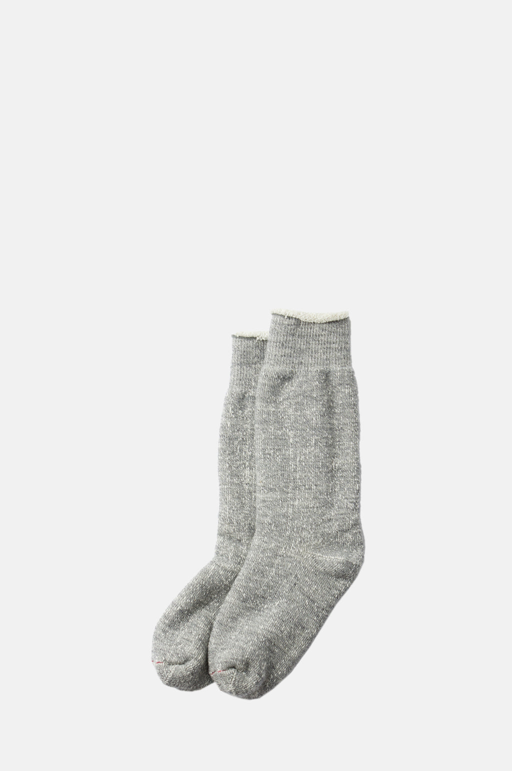 RoToTo Double Face Crew Socks M.Gray.