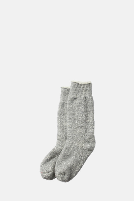Double Face Crew Socks M.Gray