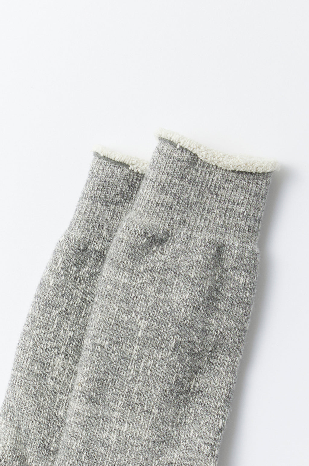 Double Face Crew Socks M.Gray