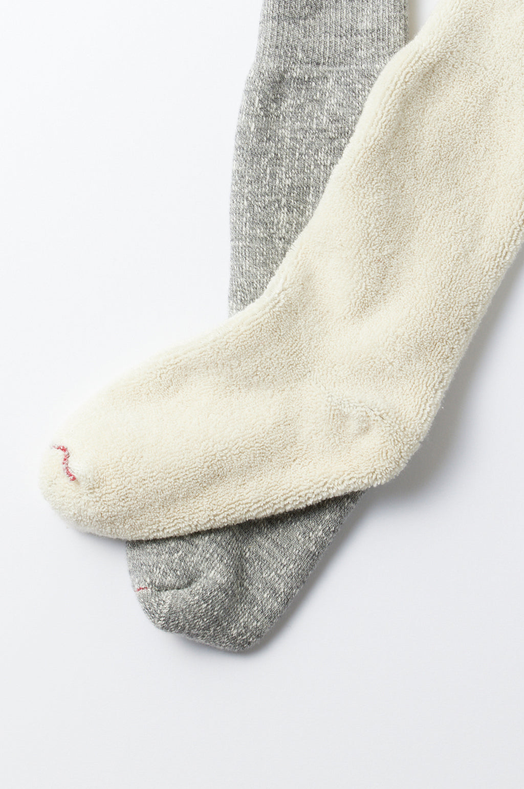 Double Face Crew Socks M.Gray