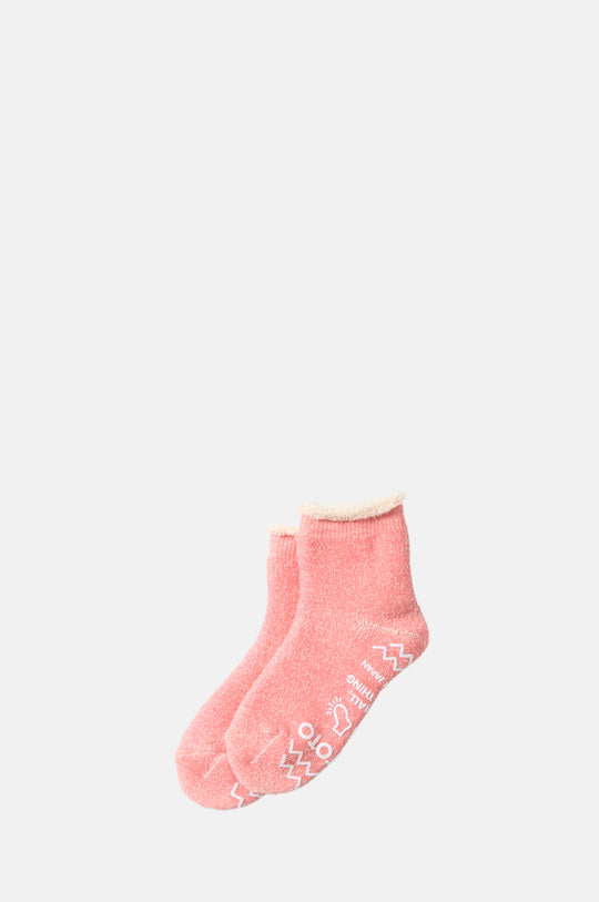 Kids Double Face Room Socks Pink