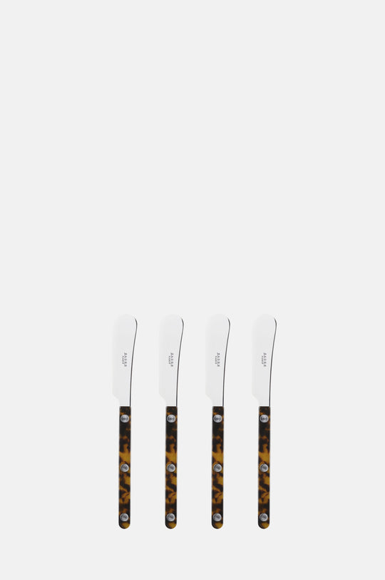 Set/4 Butter Spreaders Bistrot Tortoise