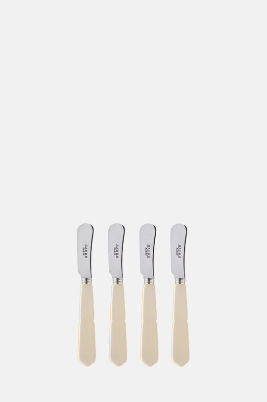Set/4 Butter Spreaders Gustave Pearl