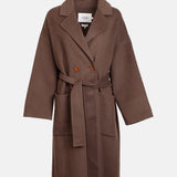 Sacrecoeur Angele Double Face Coat Marron.