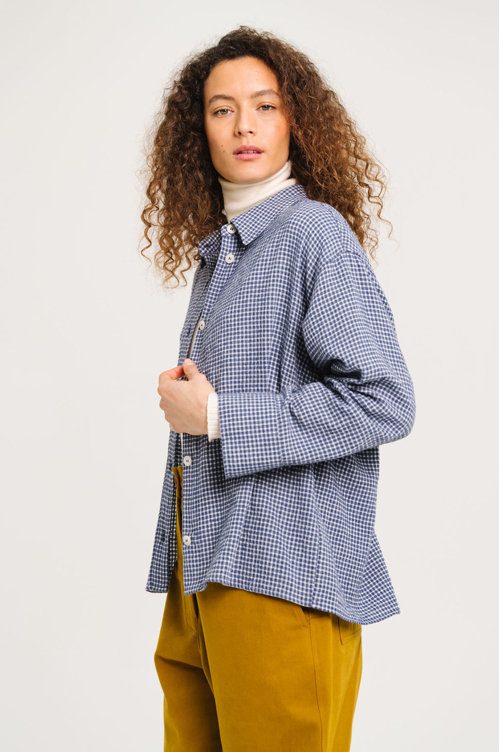 Linetta Overshirt Bleu