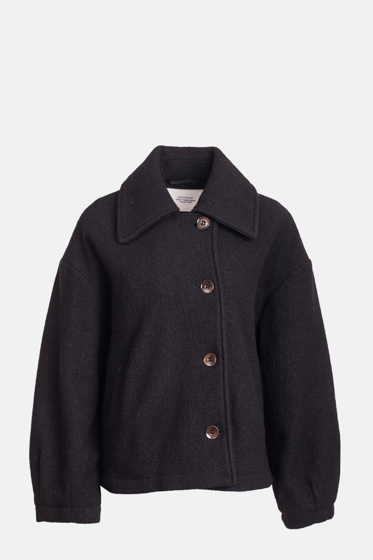 Sacrecoeur Nell Wool Jacket Noir.