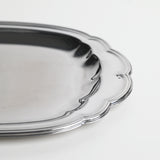 Scalloped Serving Tray Small